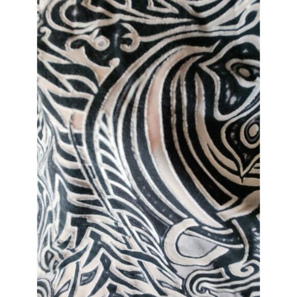 Jean Paul Gaultier SS 1996 Semi Sheer T Shirt With Black Mesh and Morph Size M - Picture 7 of 8